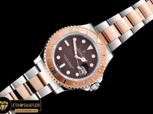 ROLYM133 - YachtMaster 116623 40mm Wrapped RGSS Brown BP A3135 - 11.jpg